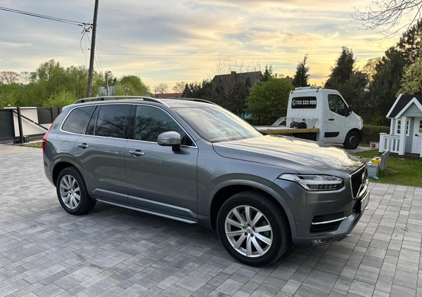 Volvo XC 90 cena 129999 przebieg: 82075, rok produkcji 2017 z Brzesko małe 407